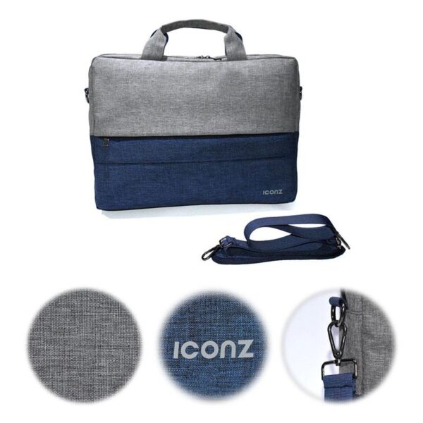 Iconz New York TL 15.6 inch Blue Gray