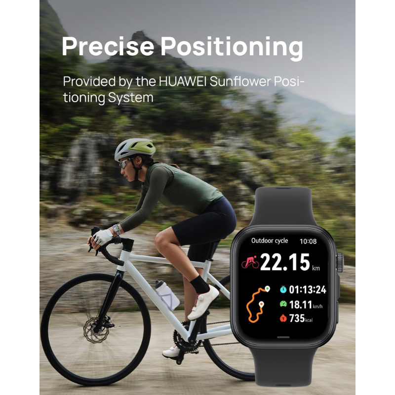 Untitled design – 2025-11-15T115658.760 HUAWEI WATCH FIT 4 Smart Watch – 1.82" AMOLED Display, 100+ Sports Modes, Emotional Wellbeing Assistant, 10-Day Battery Life, Fitness & Health Tracker, iOS & Android Compatible – Black - Image 7